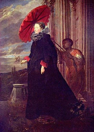 Anthony Van Dyck Portrat der Marchesa Elena Grimaldi, Gattin des Marchese Nicola Cattaneo. china oil painting image